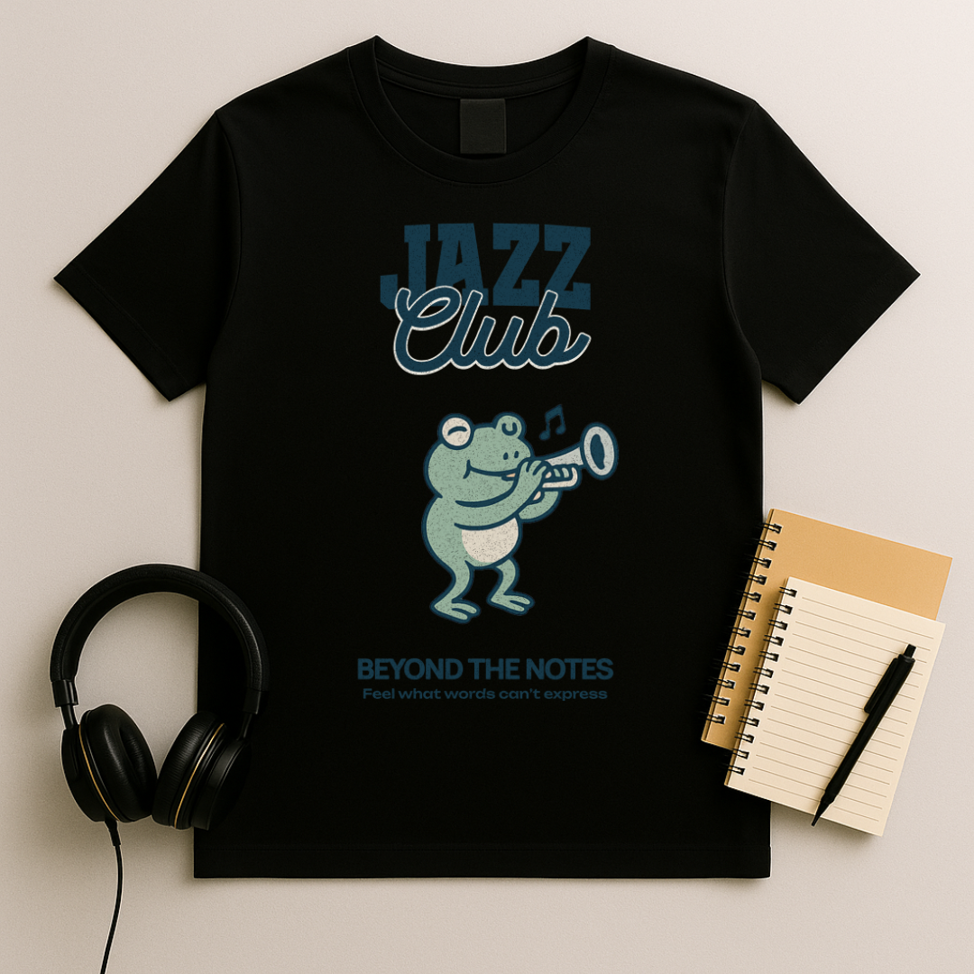 Jazz Club – Frog Trumpet T-Shirt