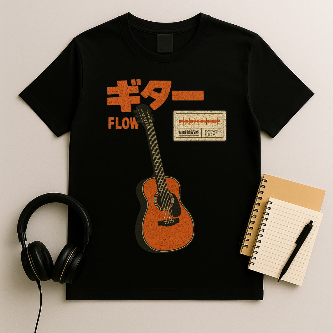 Guitar Soundwave T-Shirt