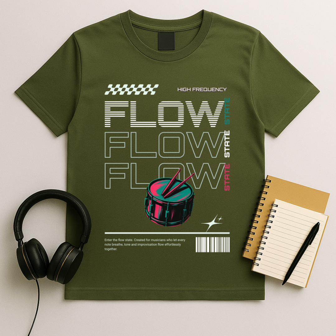Flow State - Drums - T-shirt