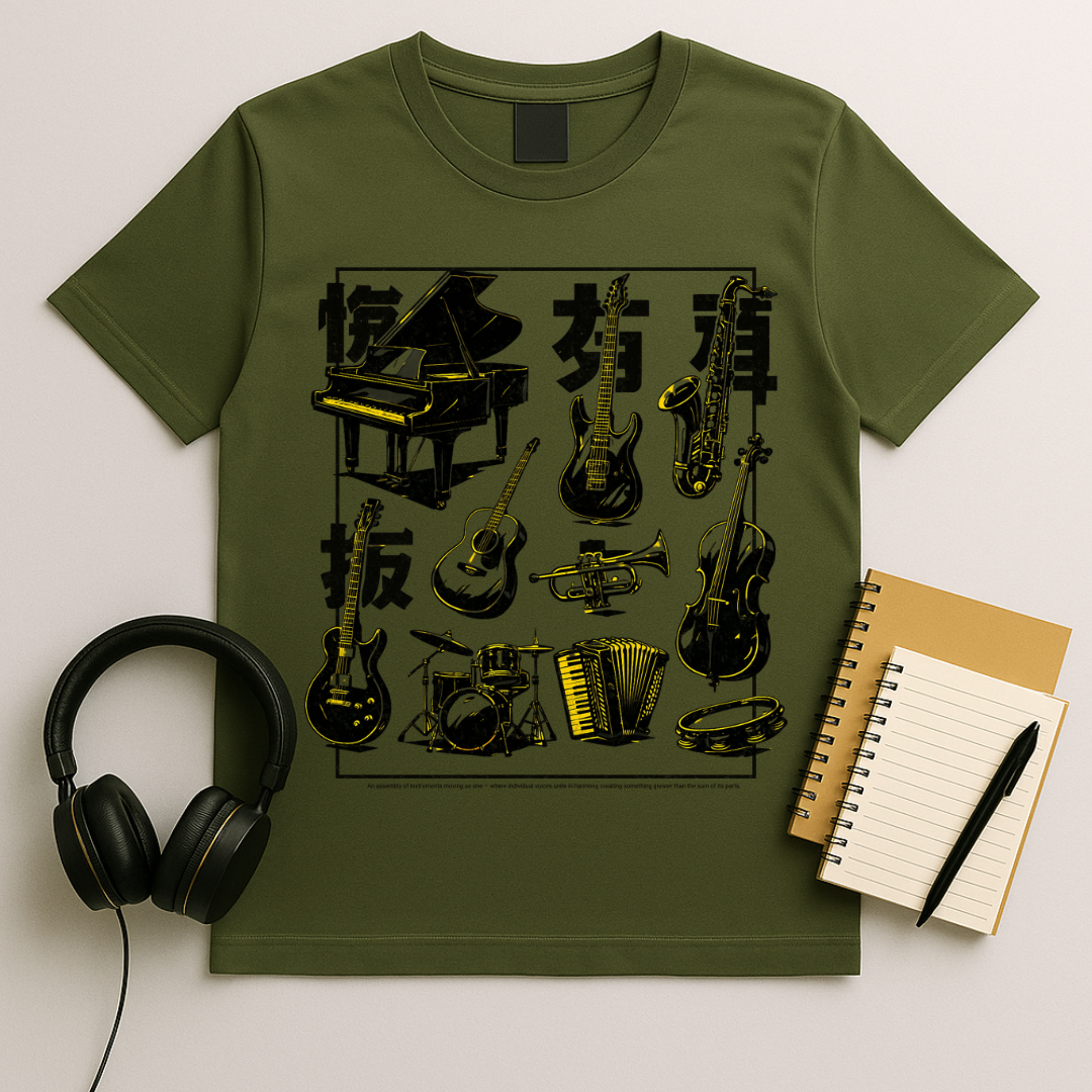 BWY Instrument Collage T-Shirt
