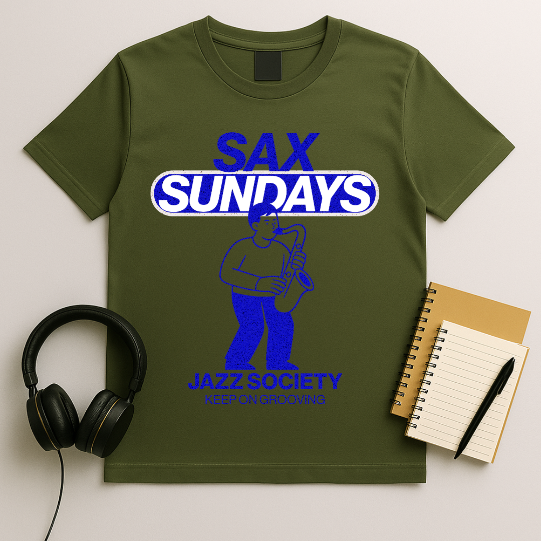 Sax Sundays Jazz Society T-Shirt