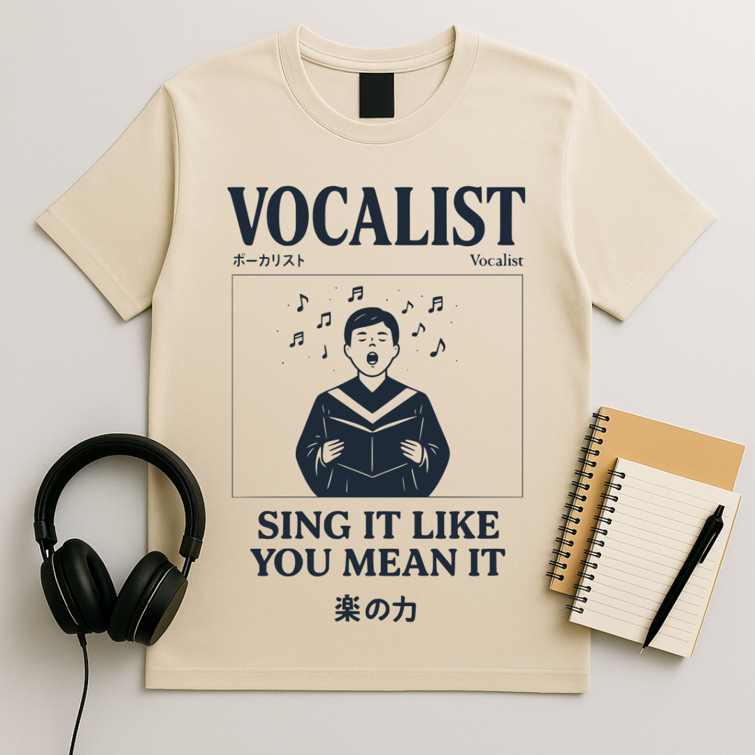 Vocalist – Sing It Like You Mean It T-Shirt