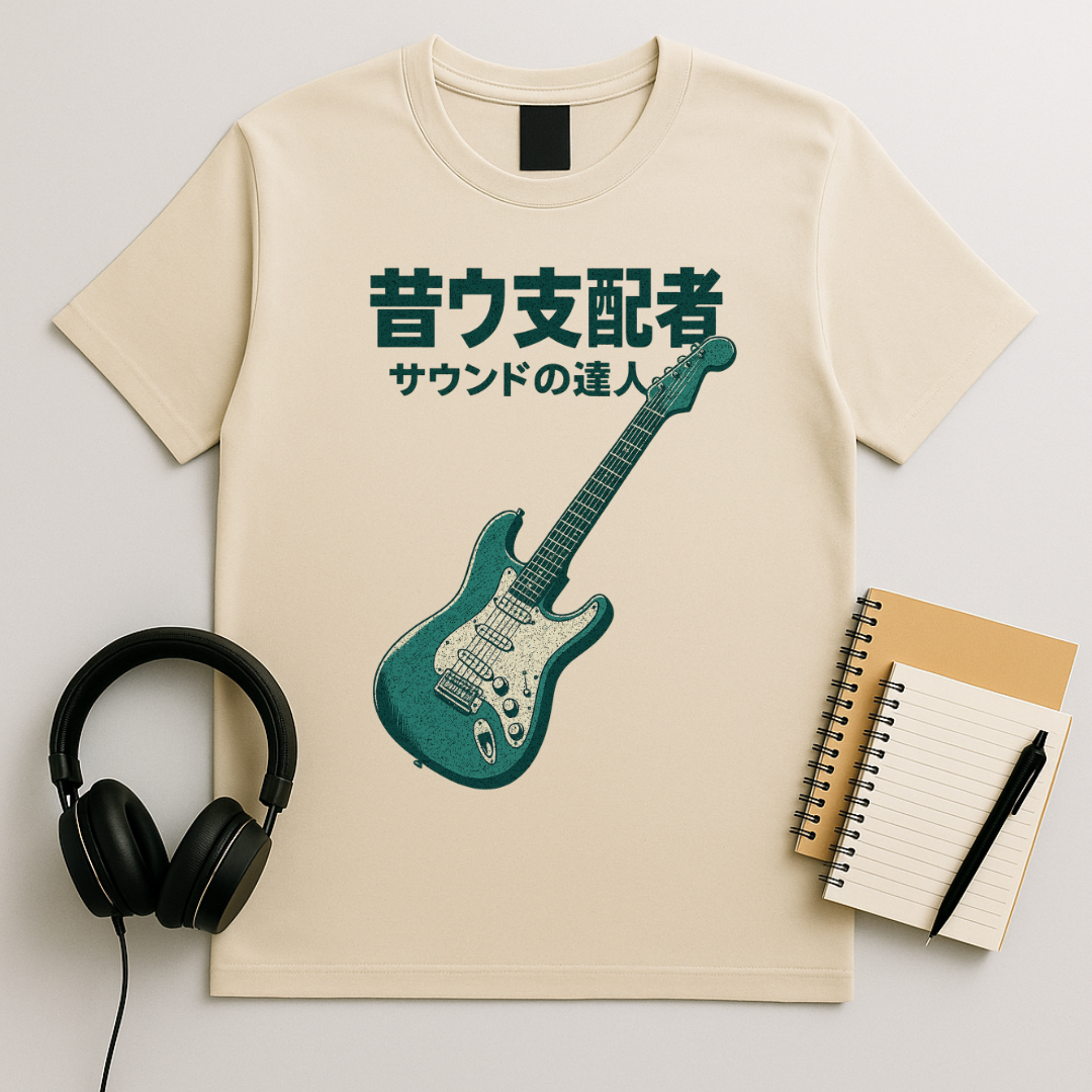 Master of Sound – Guitar T-Shirt