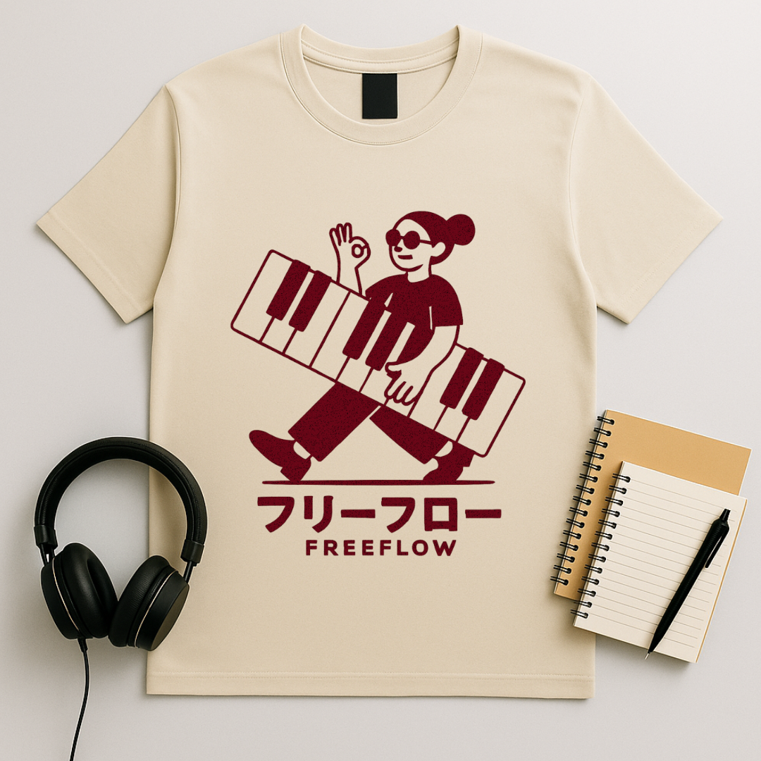 Freeflow Piano T-Shirt