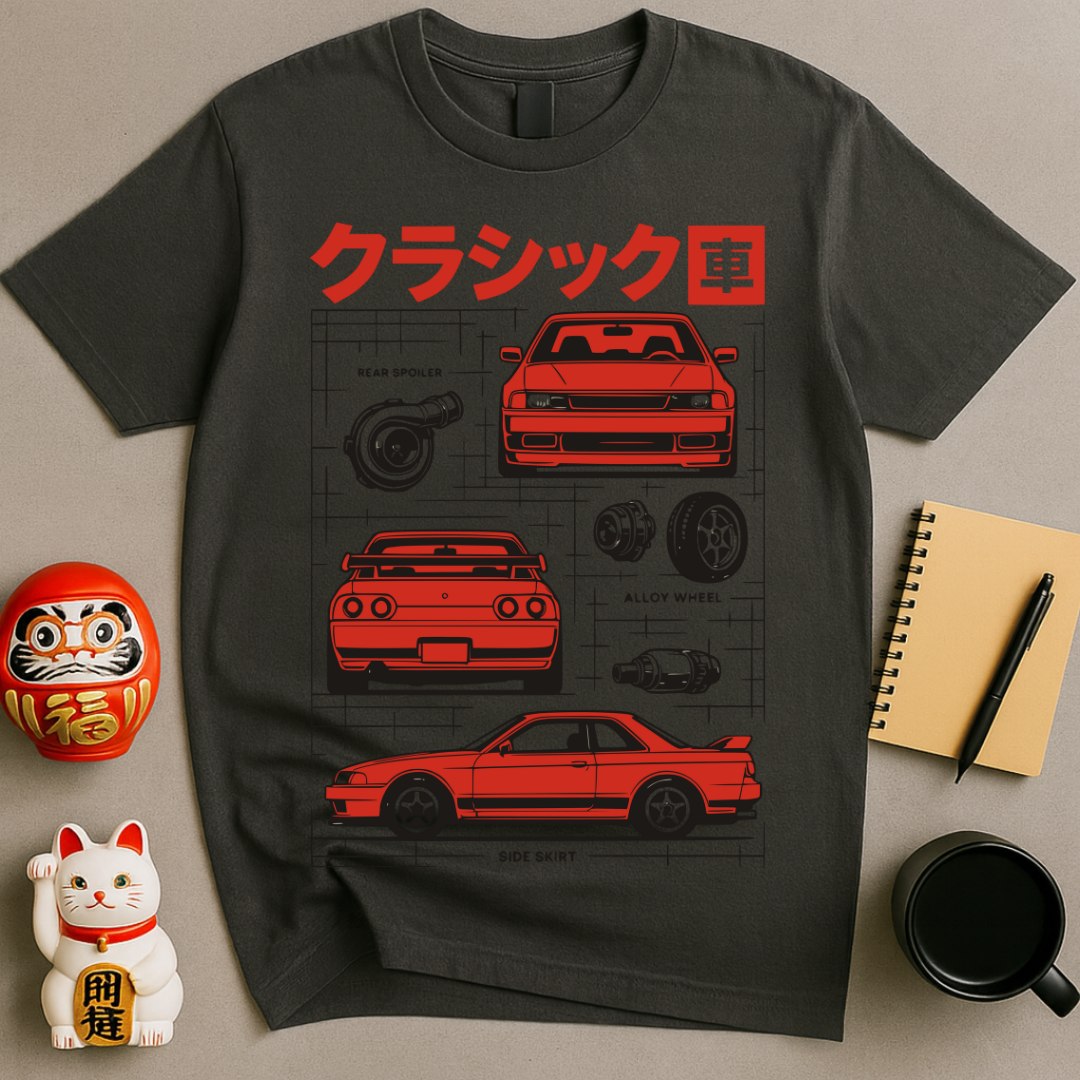 Classic JDM Blueprint T-Shirt
