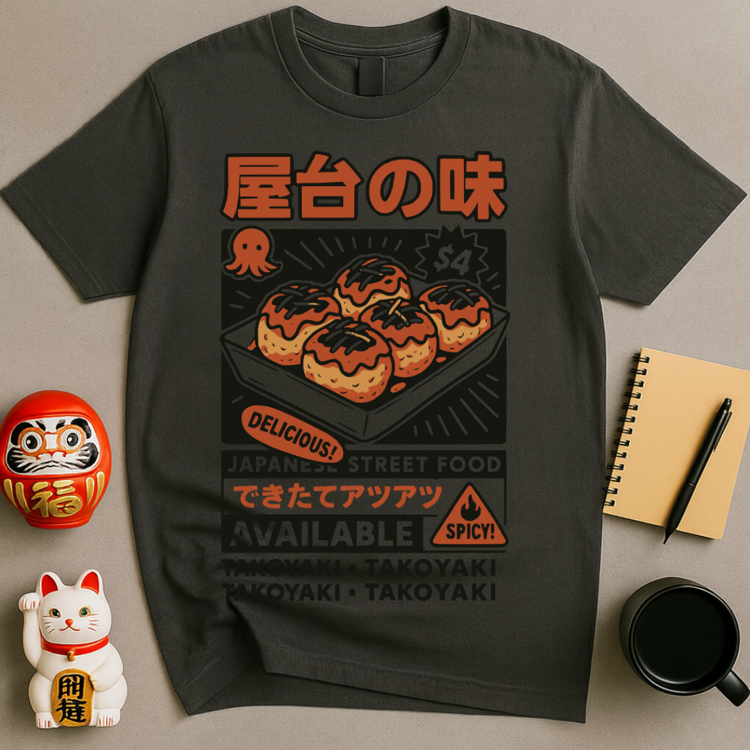 Takoyaki Street Food T-Shirt
