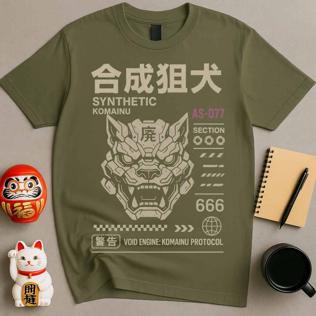 Synthetic Komainu T-Shirt