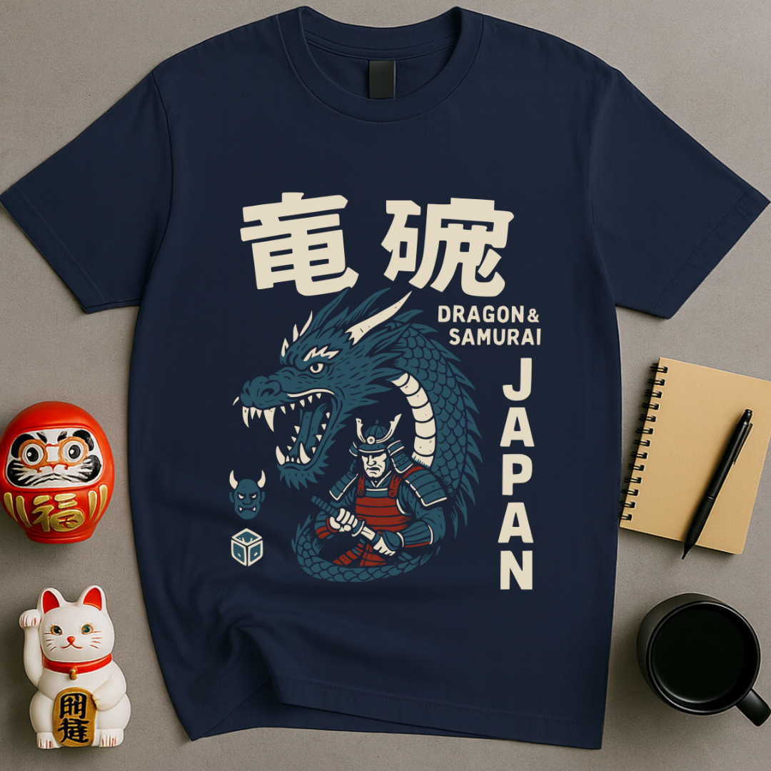 Dragon & Samurai T-Shirt