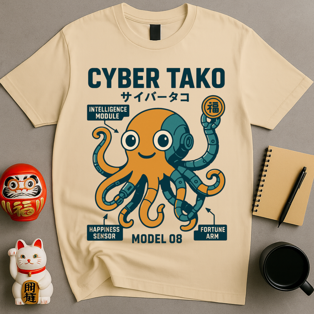 Cyber Tako T-Shirt