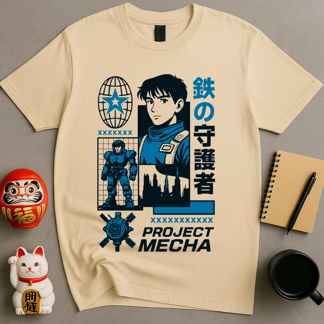 Project Mecha – Iron Guardian Tee