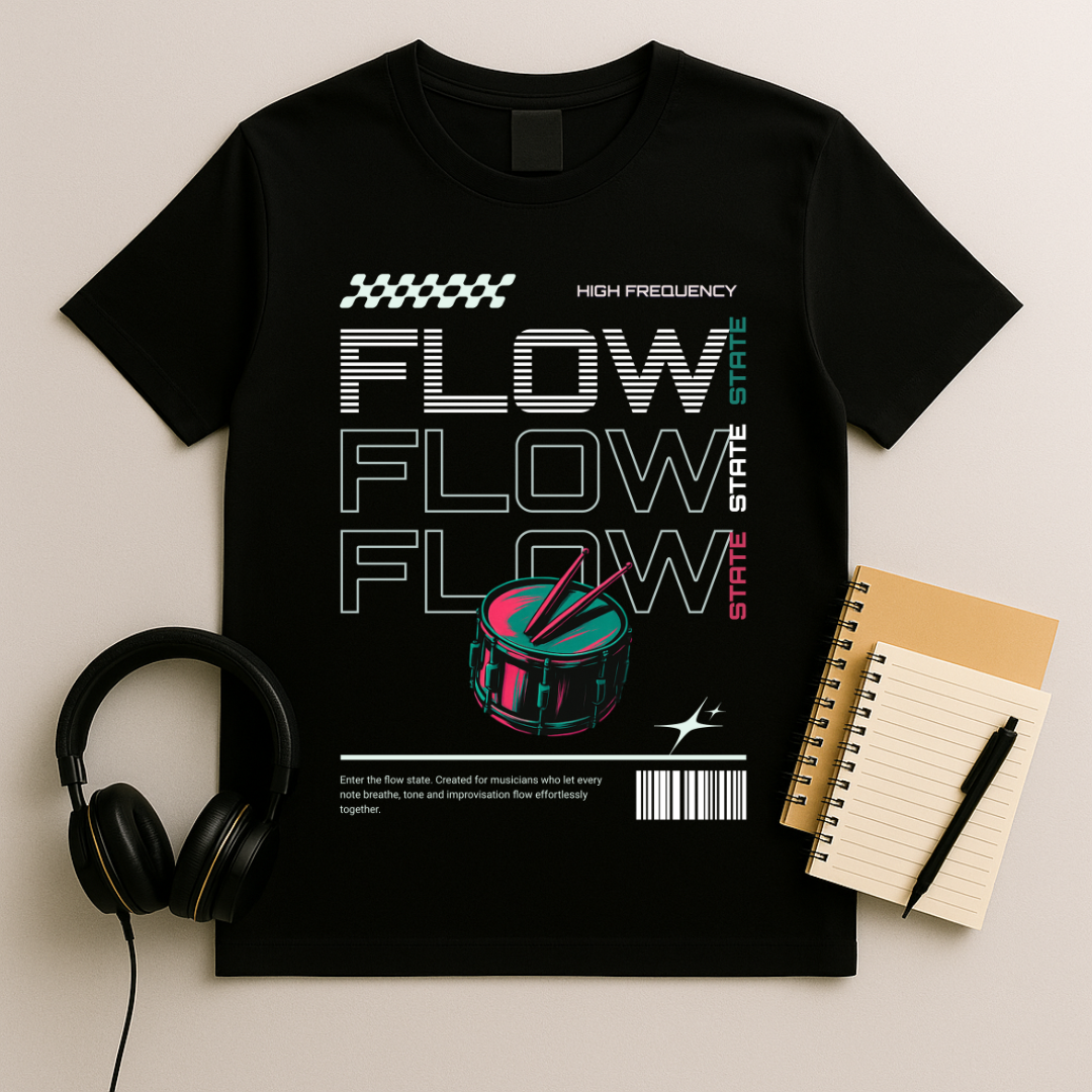 Flow State - Drums - T-shirt