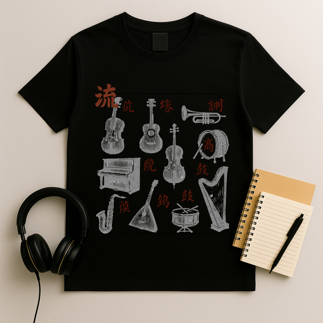 Instrument Collage V2 T-Shirt