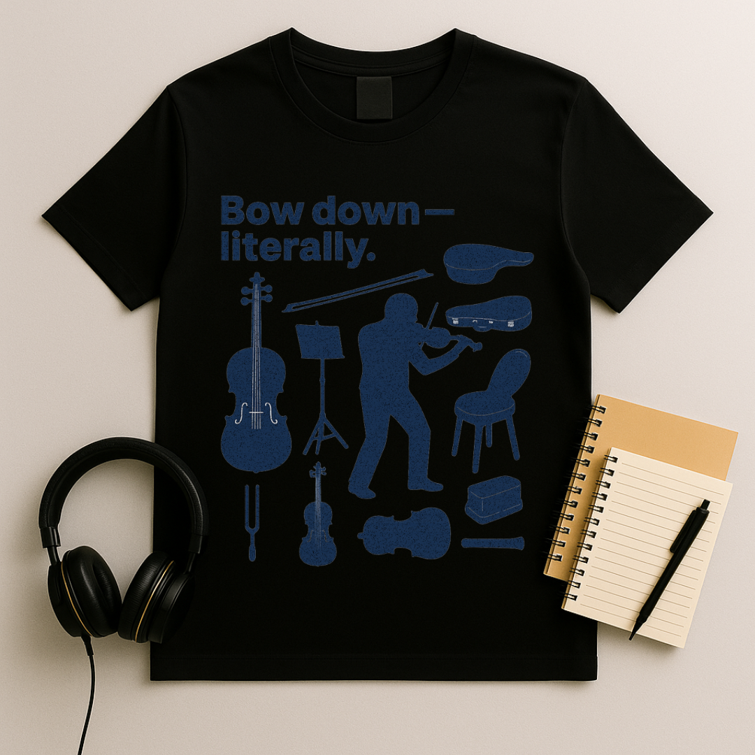 Bow Down Literally - T-shirt