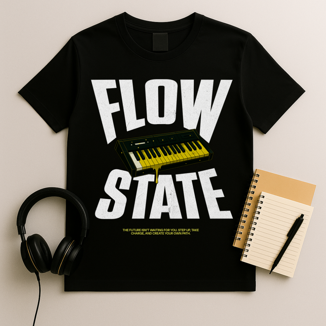 Vintage Gritty Piano T-Shirt