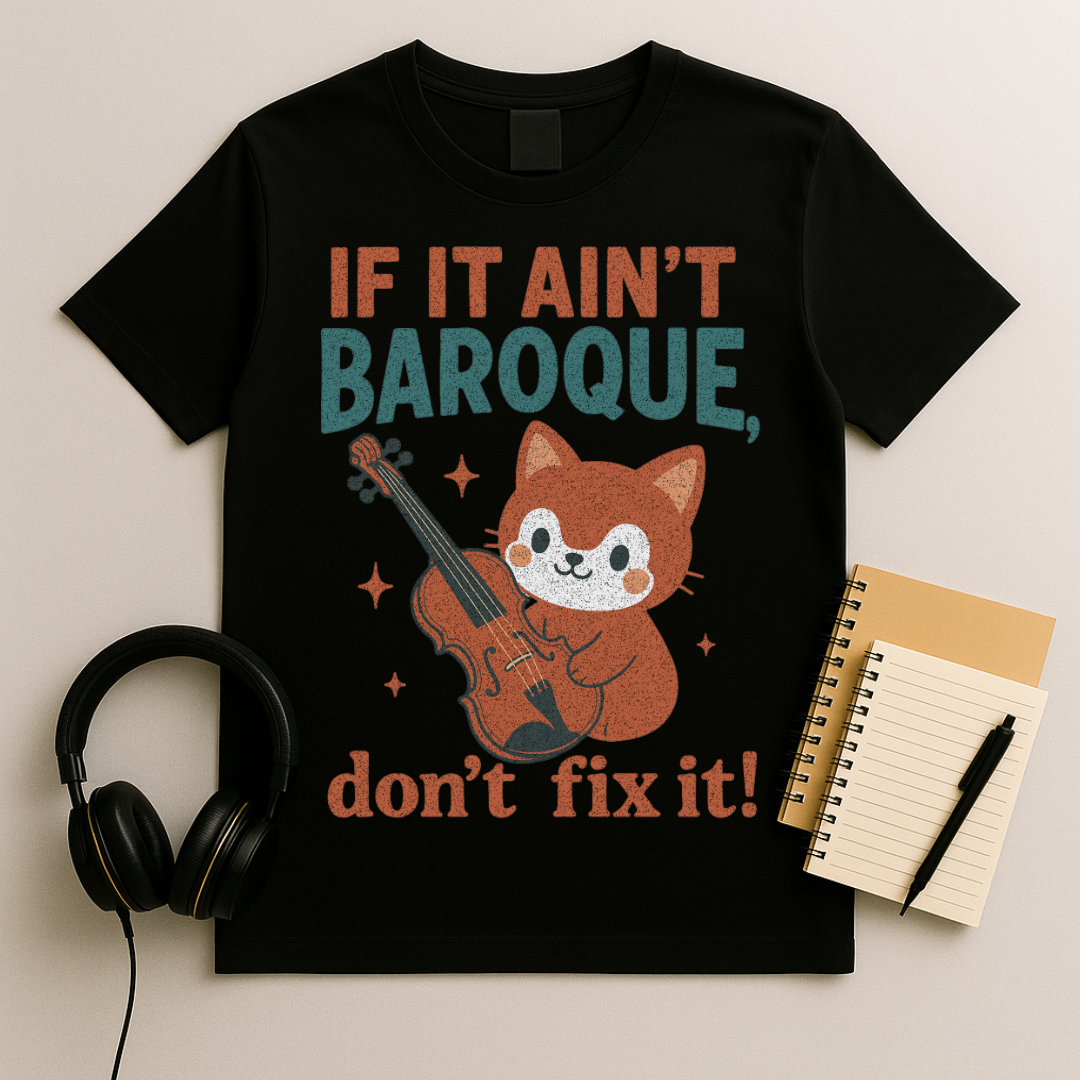 If It Ain’t Baroque, Don’t Fix It T-Shirt