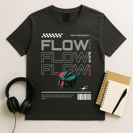 Flow State - Drums - T-shirt