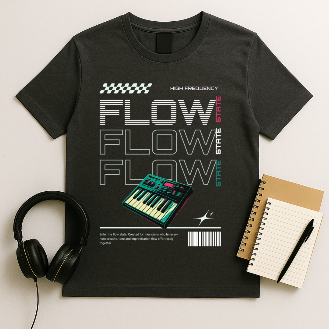 Flow State Piano T-shirt