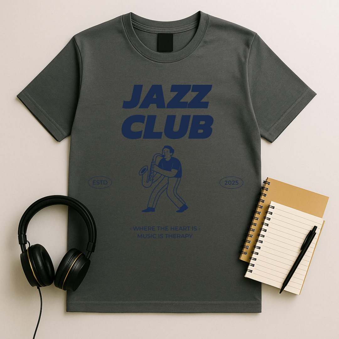 Jazz Club Sax T-Shirt