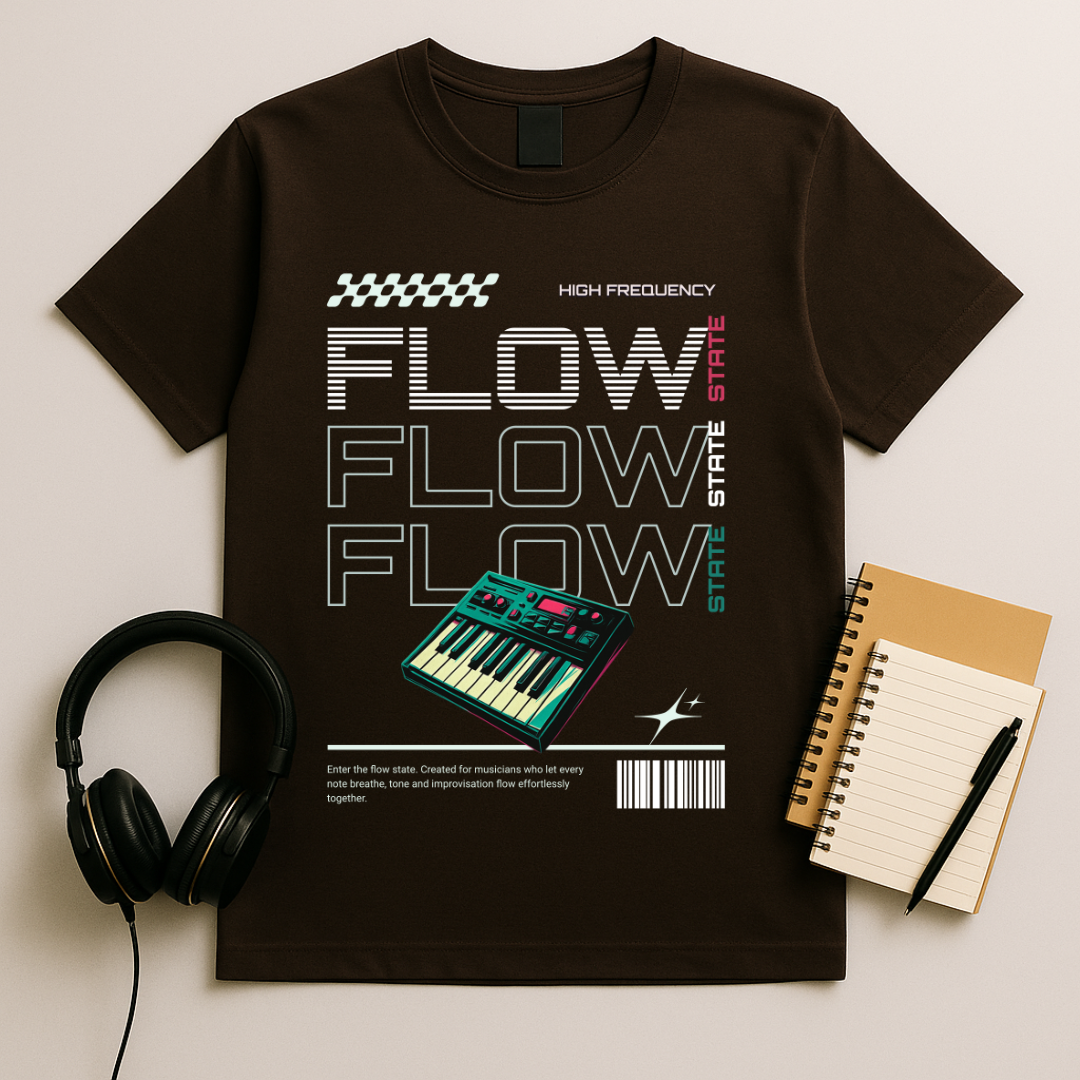 Flow State Piano T-shirt