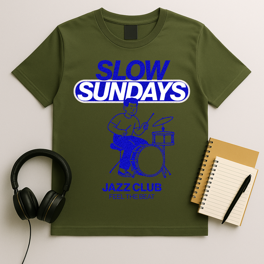 Slow Sundays Drummer T-Shirt