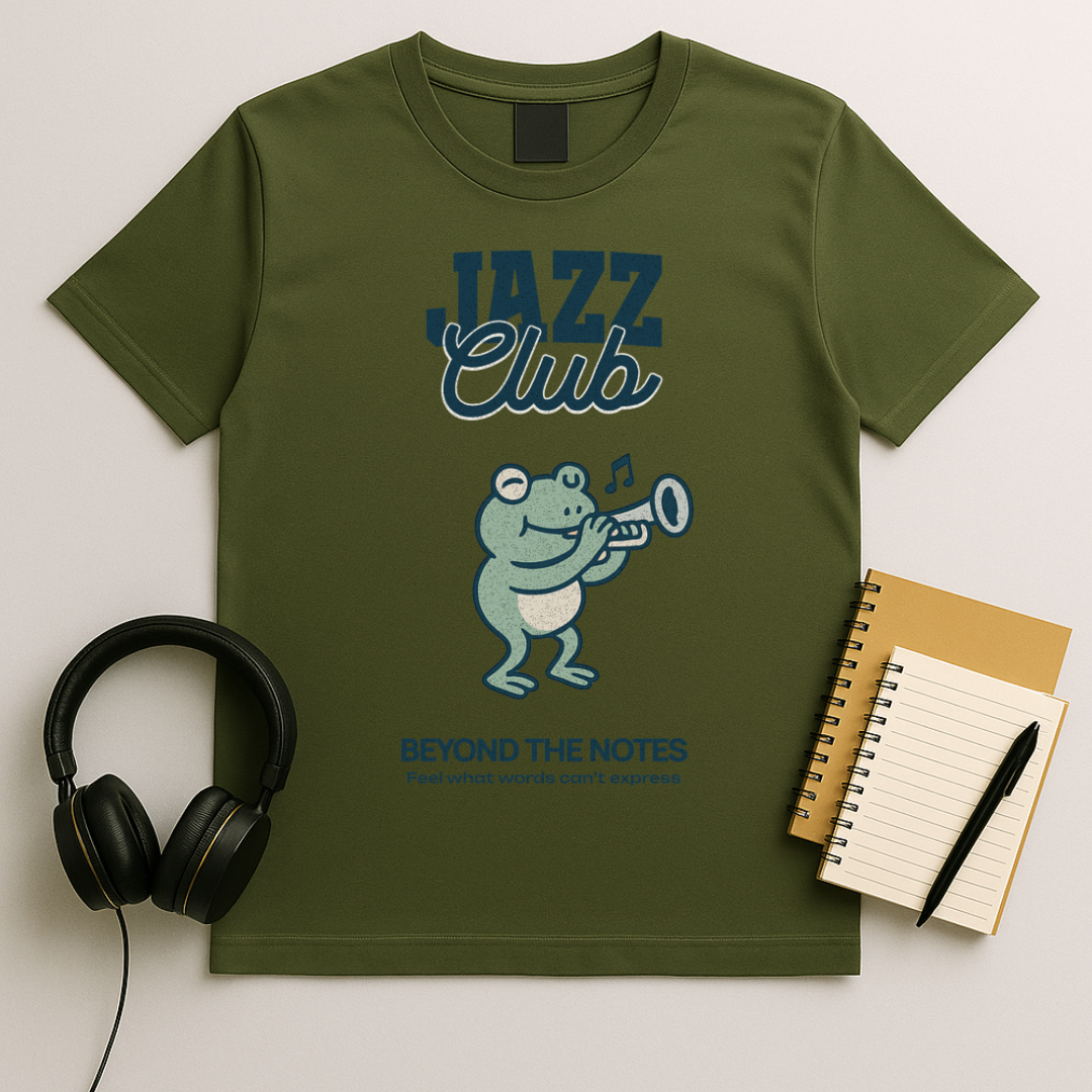 Jazz Club – Frog Trumpet T-Shirt