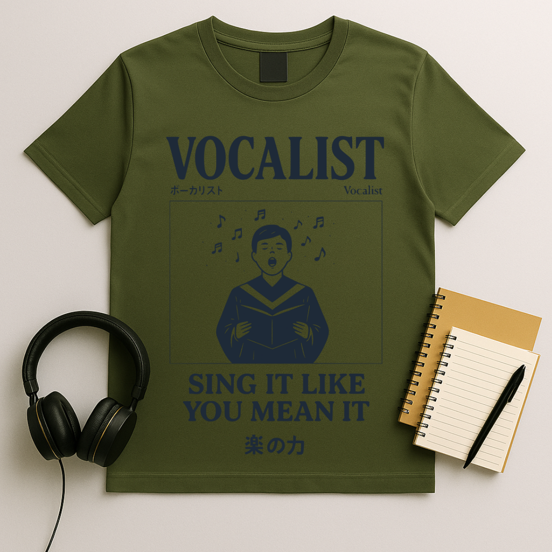 Vocalist – Sing It Like You Mean It T-Shirt