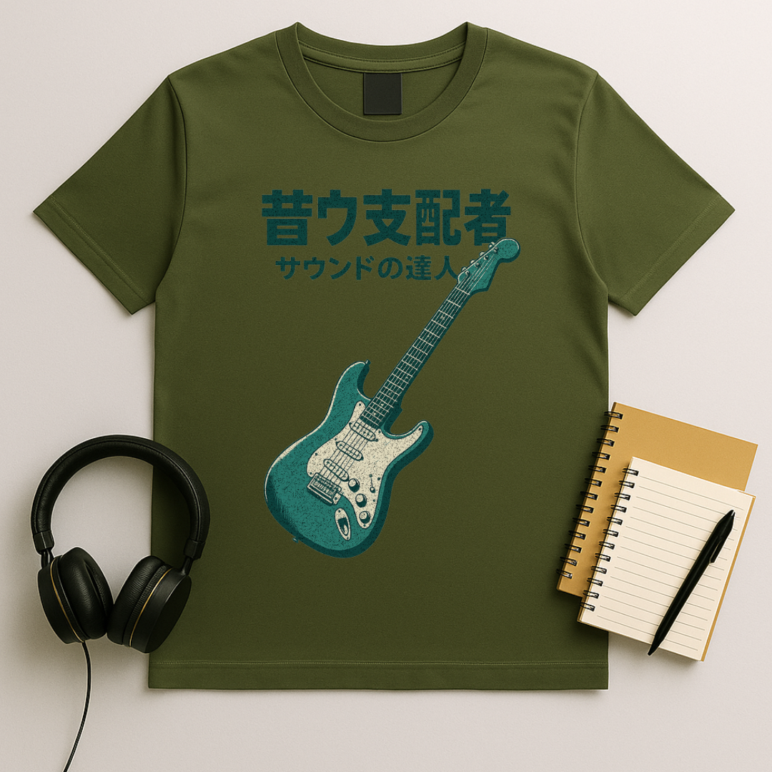Master of Sound – Guitar T-Shirt