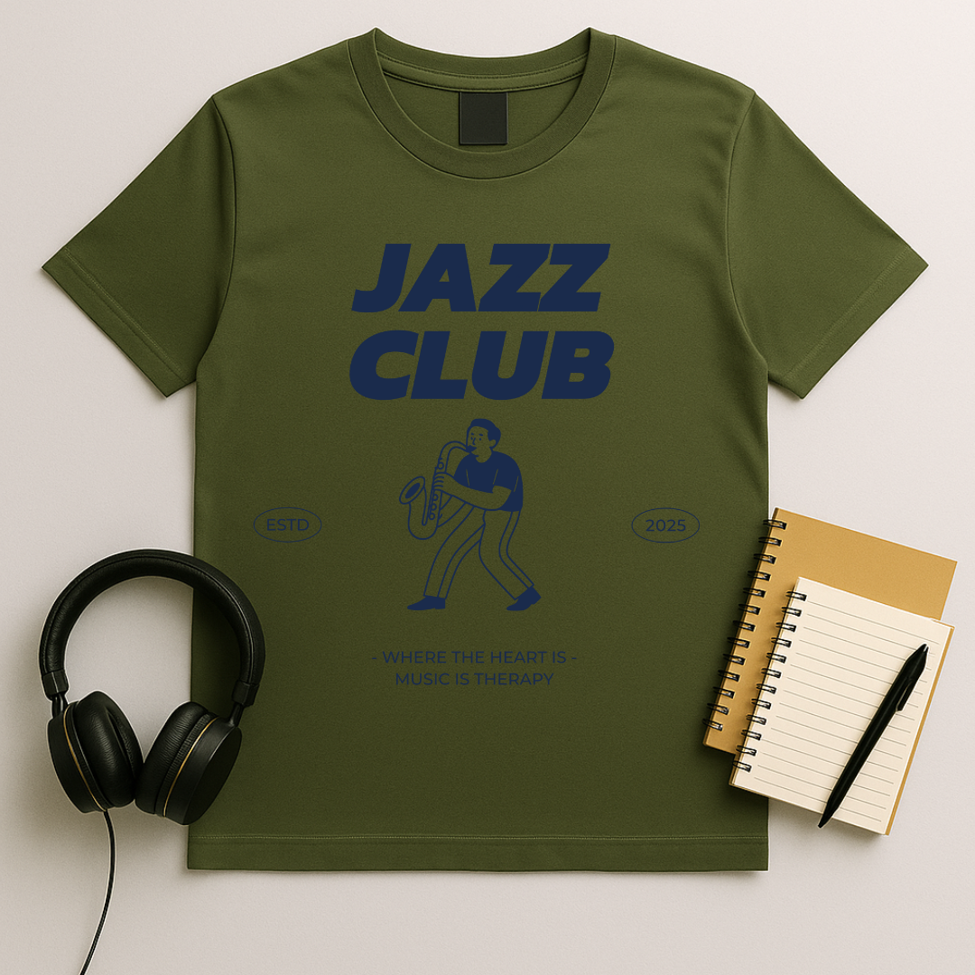 Jazz Club Sax T-Shirt