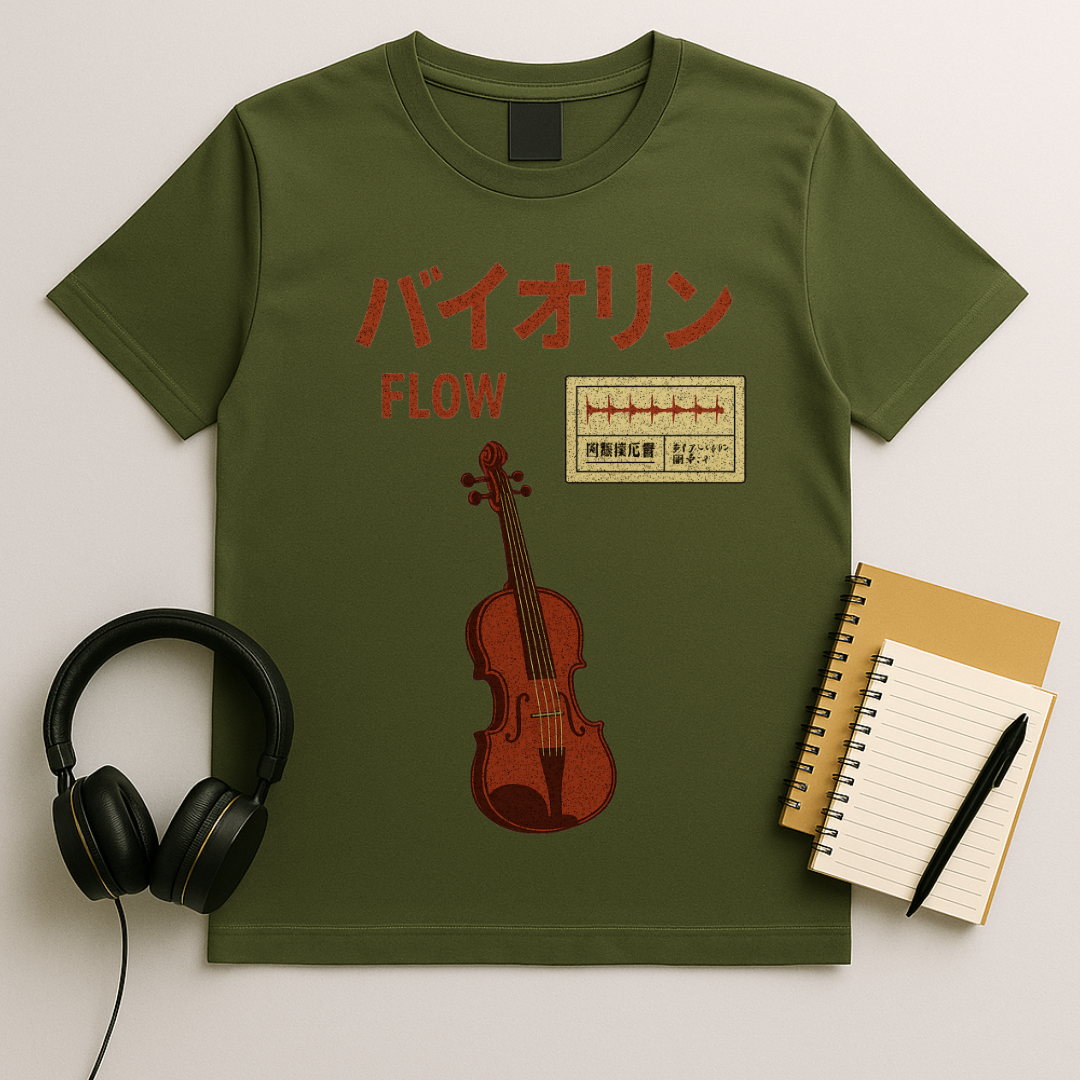 Violin Soundwave T-Shirt