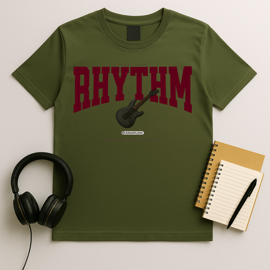 Feel The Rhythm Guitar T-Shirt