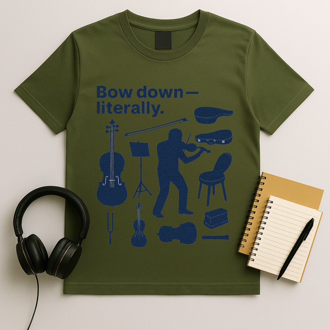 Bow Down Literally - T-shirt