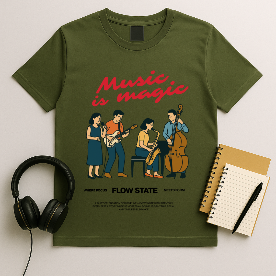 Music Is Magic – Full Band T-Shirt