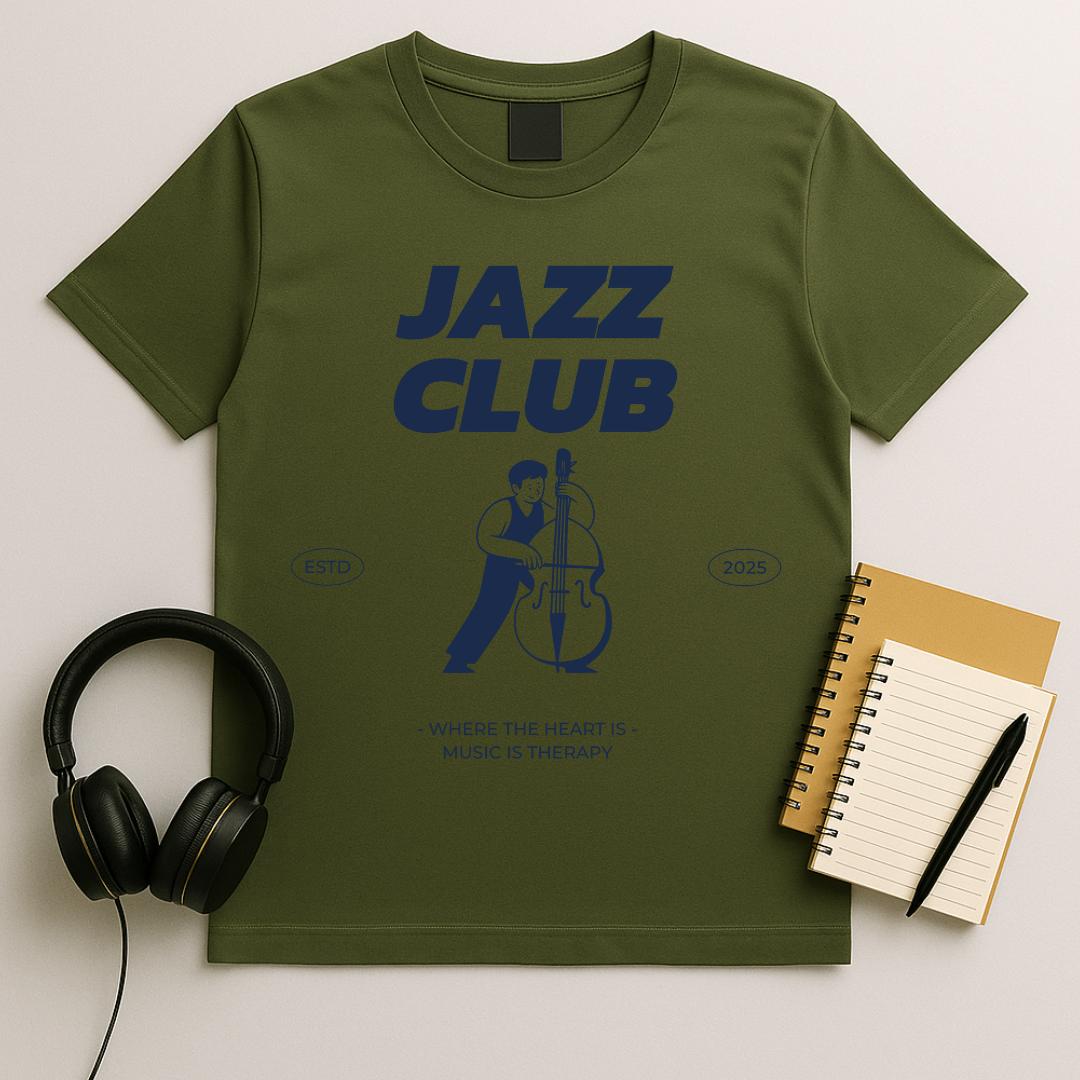 Jazz Club Cellist T-Shirt