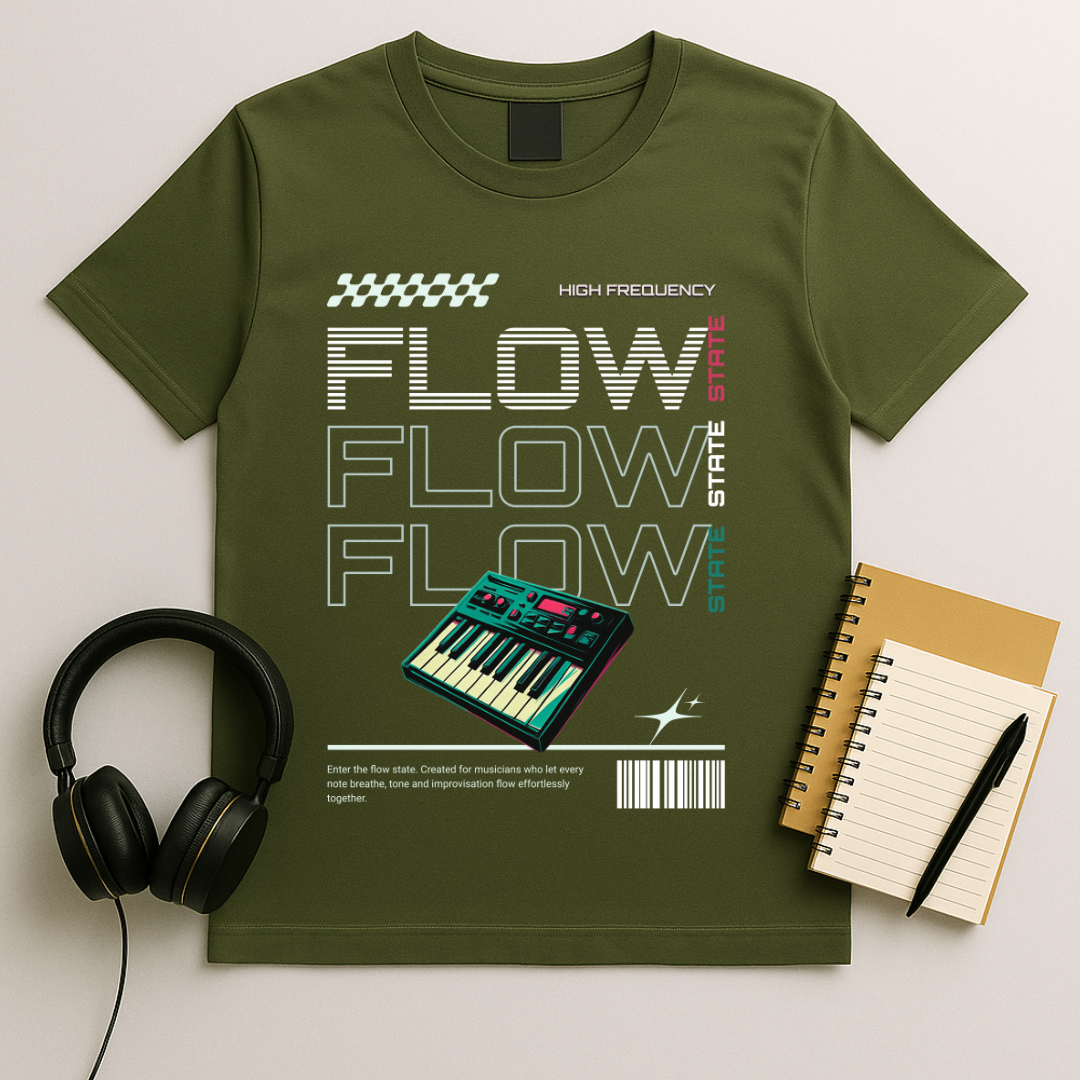 Flow State Piano T-shirt