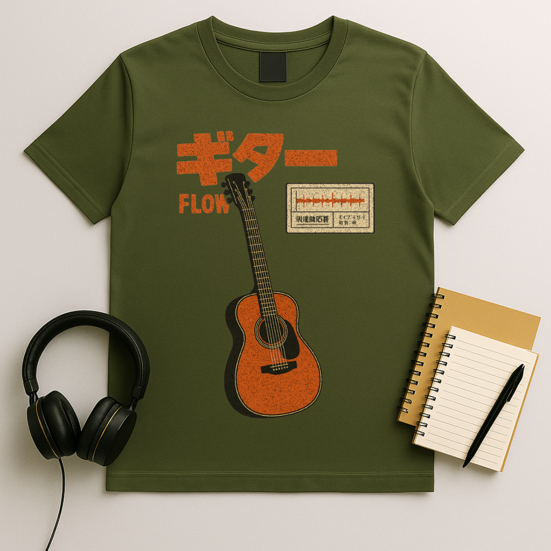 Guitar Soundwave T-Shirt