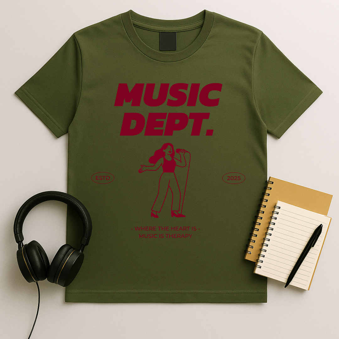 Music Dept. Singer T-Shirt