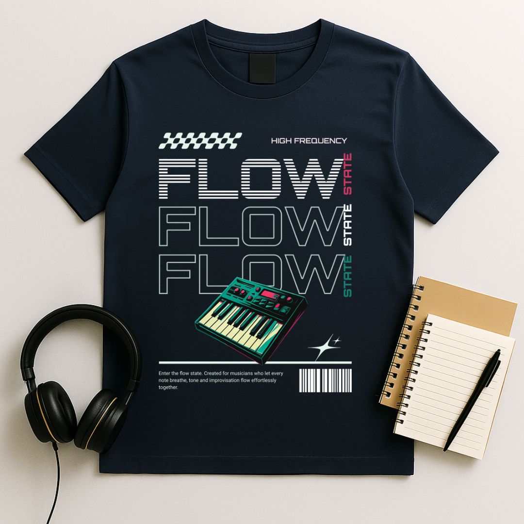 Flow State Piano T-shirt
