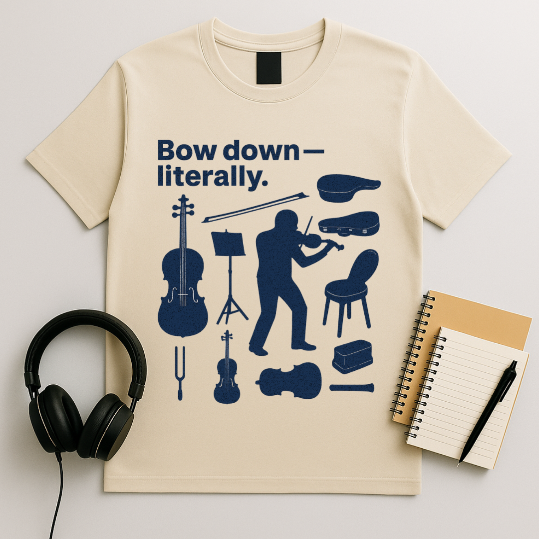 Bow Down Literally - T-shirt