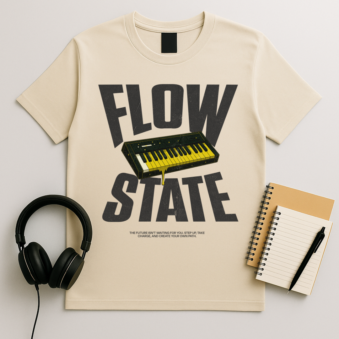 Vintage Gritty Piano T-Shirt