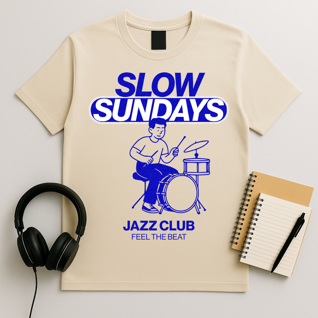 Slow Sundays Drummer T-Shirt