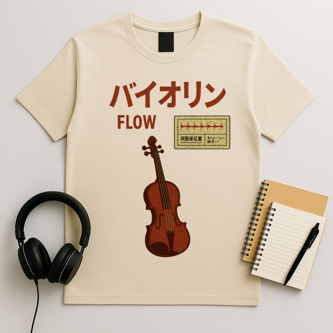 Violin Soundwave T-Shirt