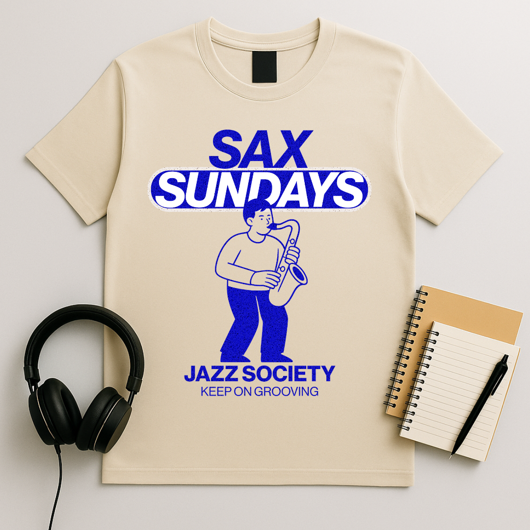 Sax Sundays Jazz Society T-Shirt