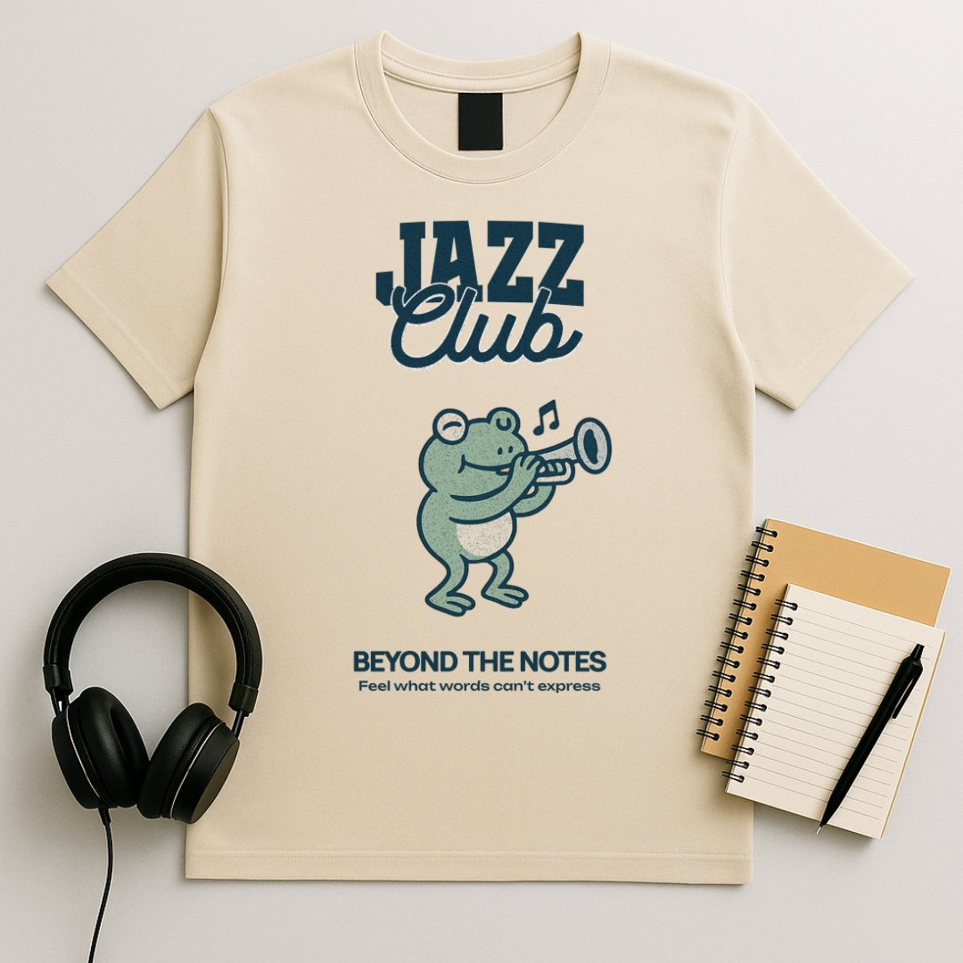 Jazz Club – Frog Trumpet T-Shirt