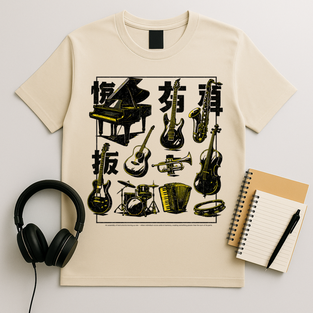 BWY Instrument Collage T-Shirt