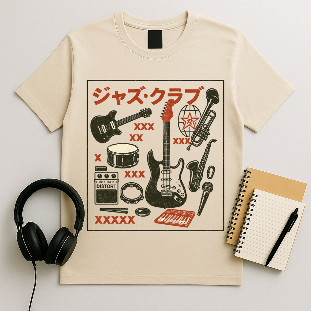 Jazz Club Collage T-Shirt