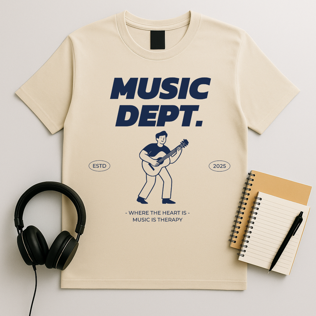 Music Dept. Guitar T-Shirt