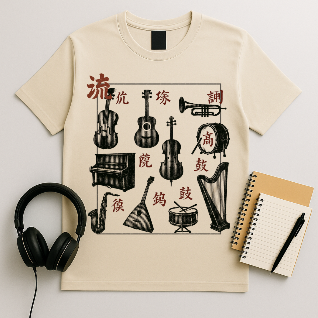 Instrument Collage V2 T-Shirt