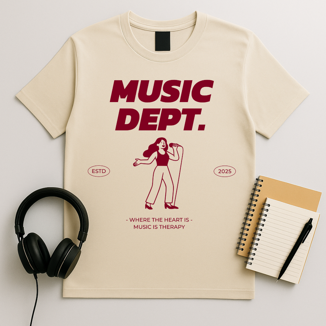 Music Dept. Singer T-Shirt