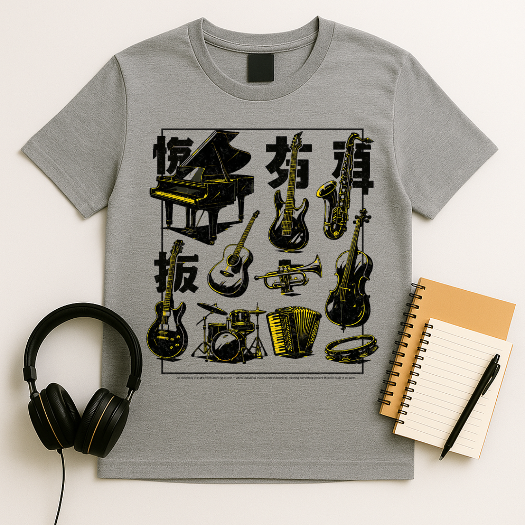 BWY Instrument Collage T-Shirt