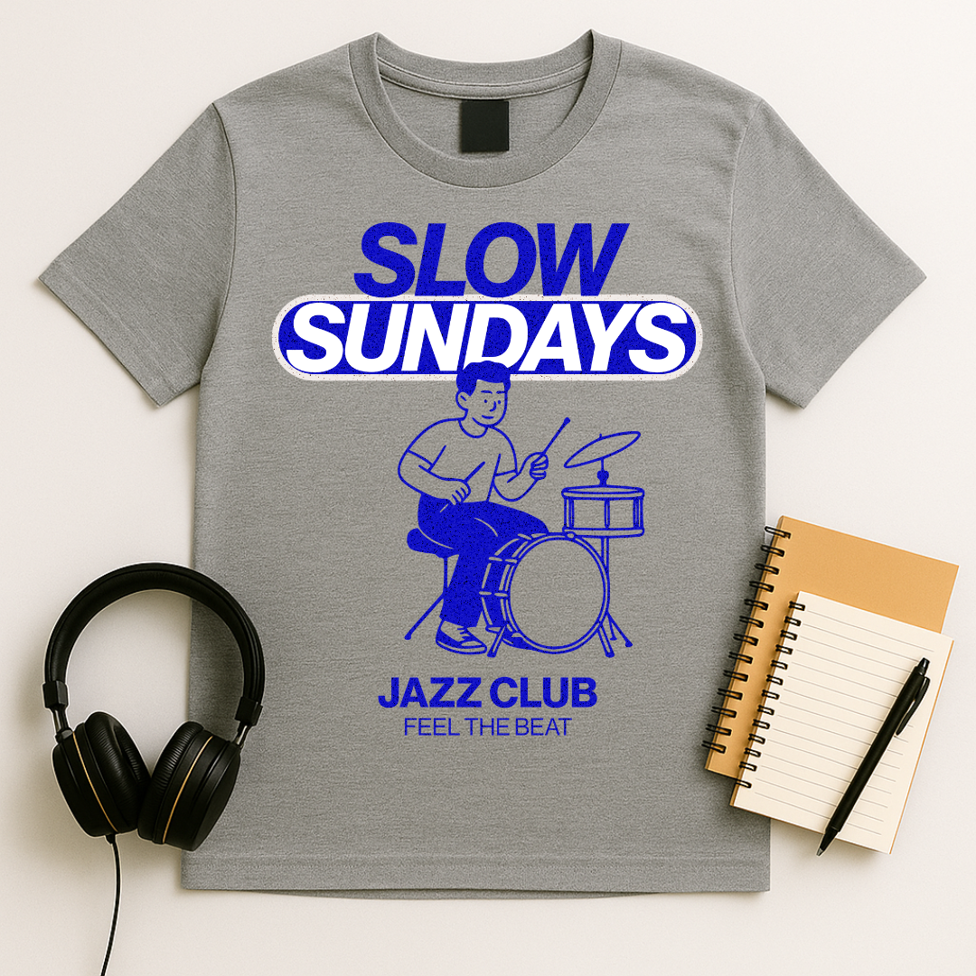 Slow Sundays Drummer T-Shirt